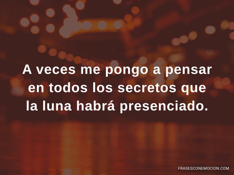 A veces me pongo a pensar...