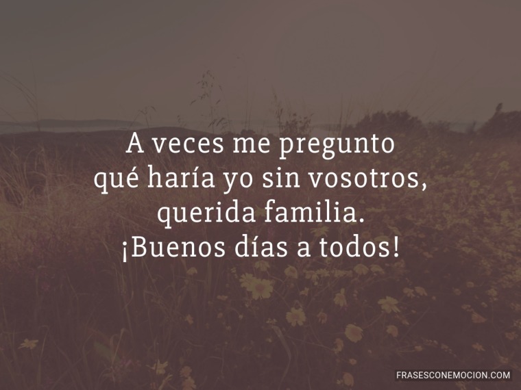 A veces me pregunto qué...