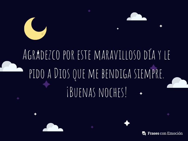 Agradezco por este maravilloso día...