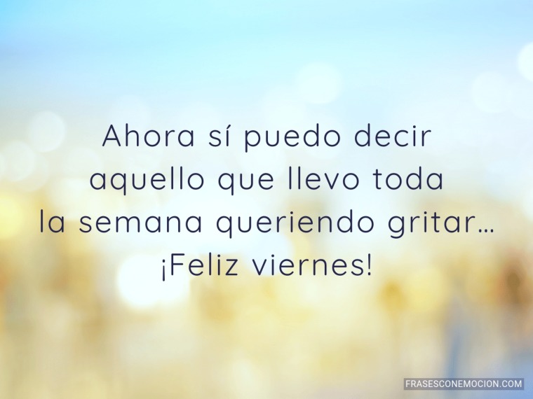 Ahora sí puedo decir...