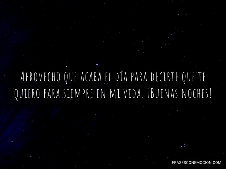 Aprovecho que acaba el día...