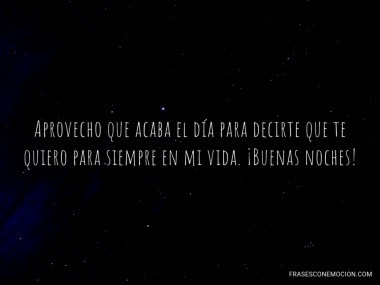 Aprovecho que acaba el día...