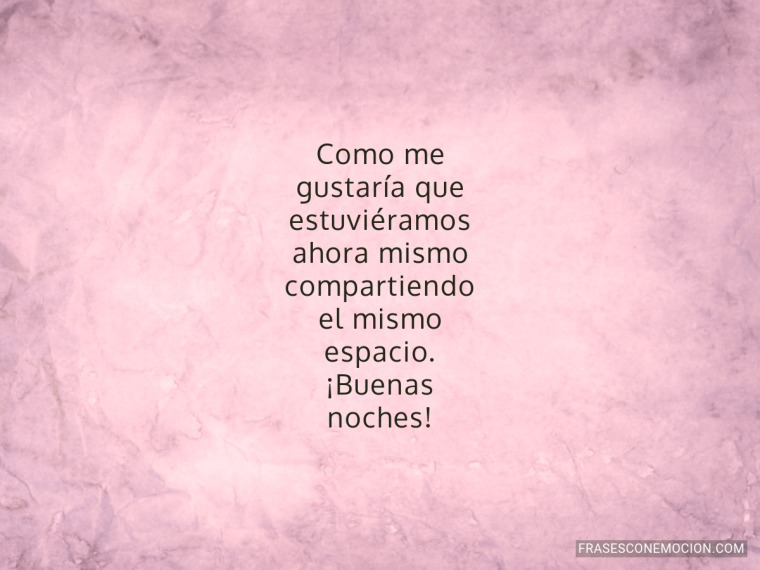 Como me gustaría que...