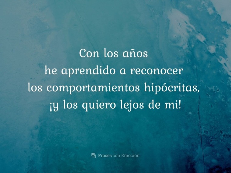 Con los años he aprendido...