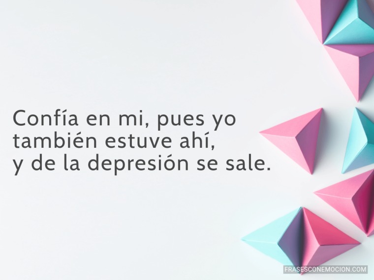 Confía en mi pues yo...