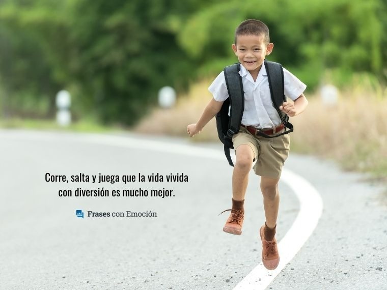 Corre, salta y juega...