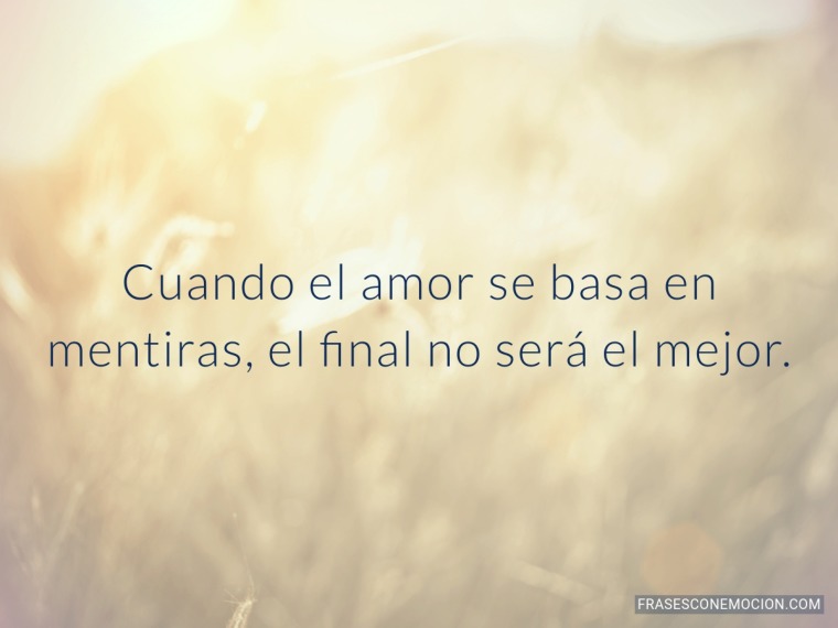 Cuando el amor se...