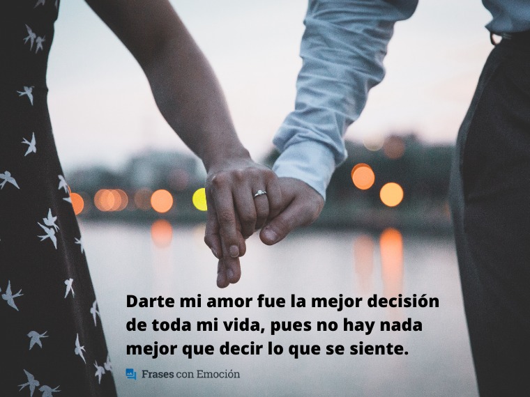 Darte mi amor...