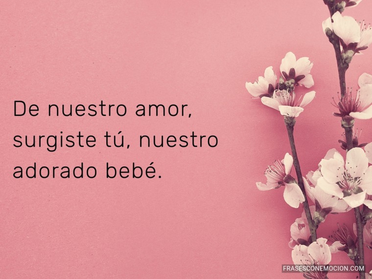 De nuestro amor...