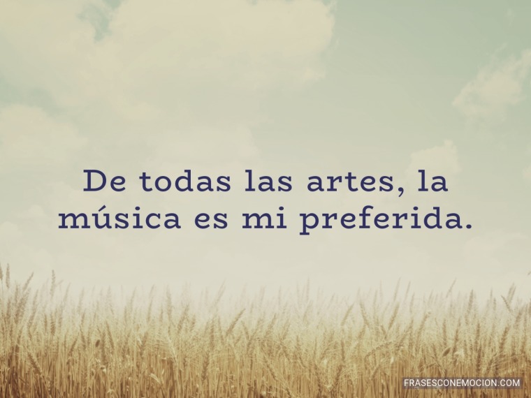 De todas las artes...