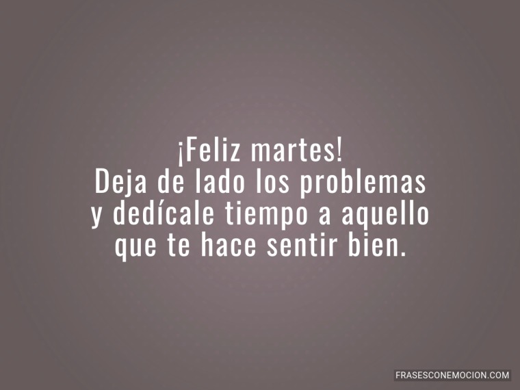 Deja de lado los problemas...