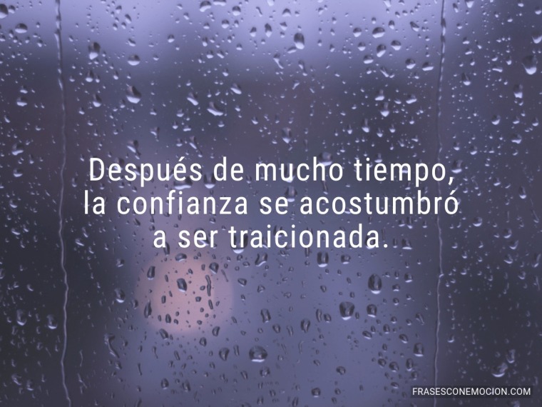 Después de mucho tiempo...