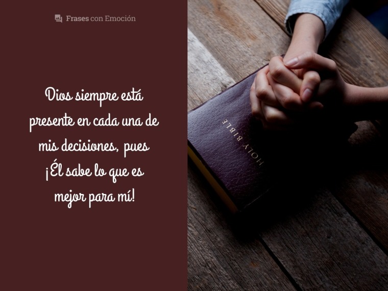 Dios siempre está presente...