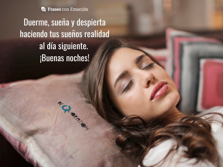 Duerme, sueña y despierta...