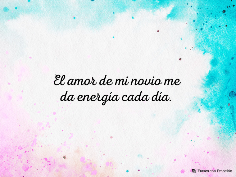 El amor de mi novio...