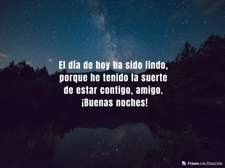 El día de hoy ha sido lindo...