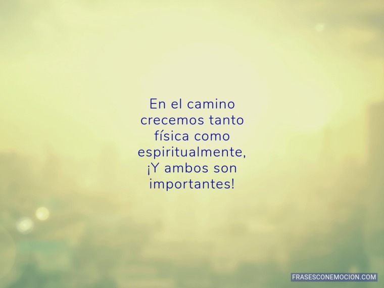 En el camino crecemos...