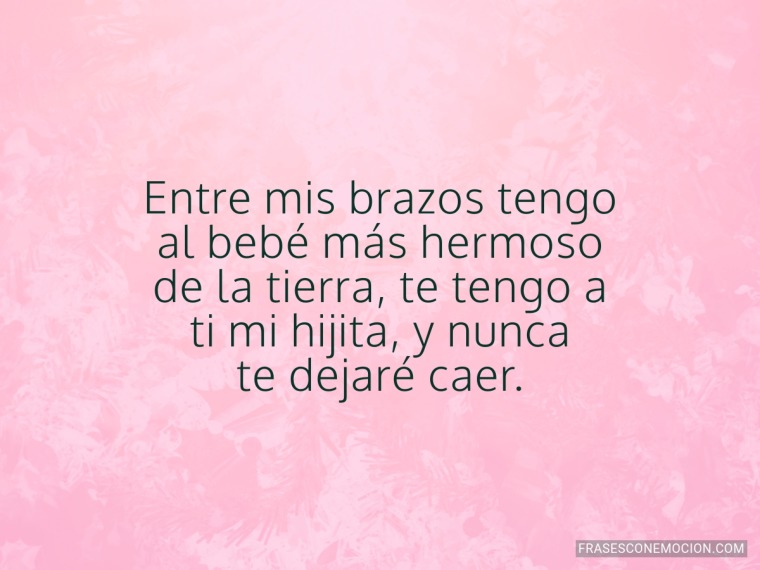 Entre mis brazos tengo...
