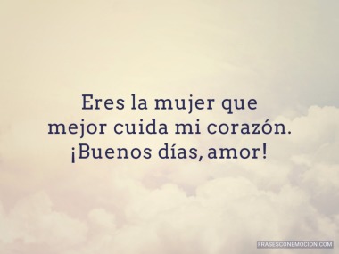 Eres la mujer que...