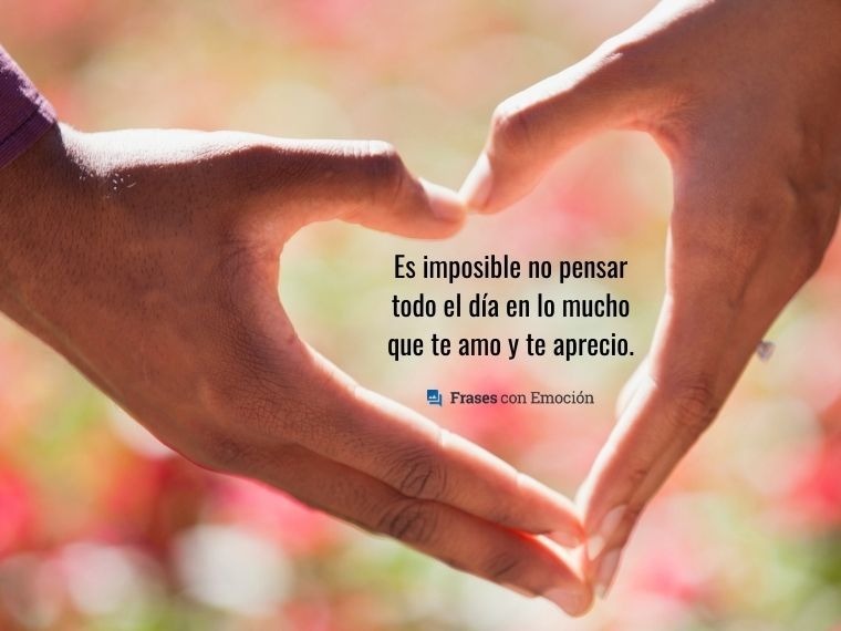 Es imposible no pensar...