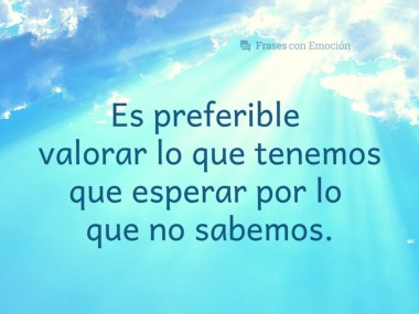 Es preferible...