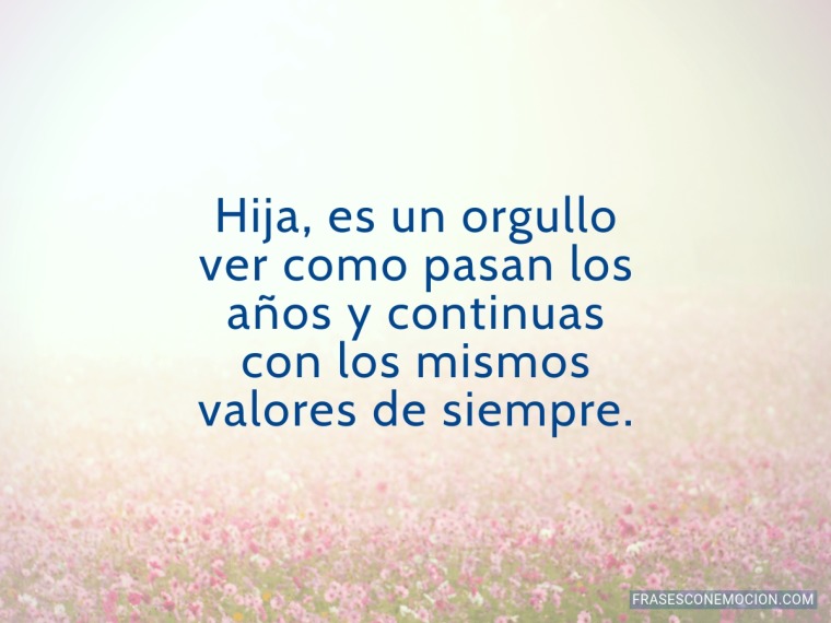 Es un orgullo ver...