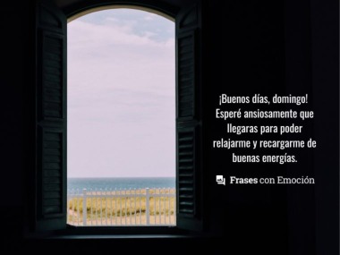 Esperé ansiosamente que llegaras...