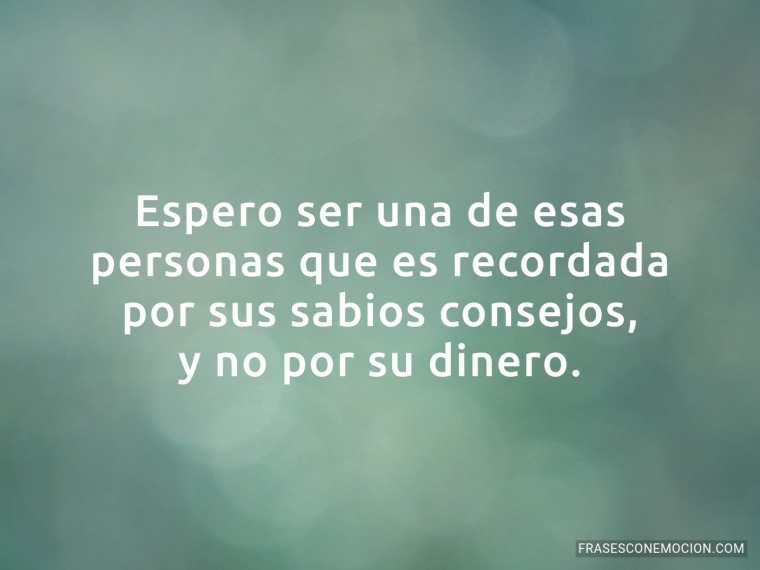 Espero ser una de esas...