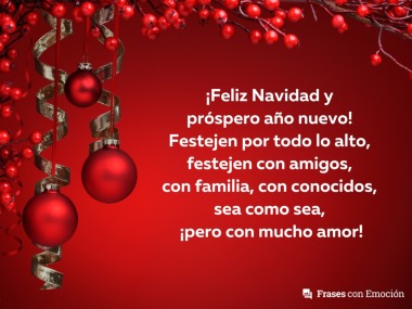 Festejen por todo lo alto...