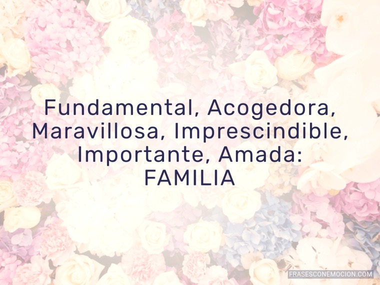 Fundamental, Acogedora...