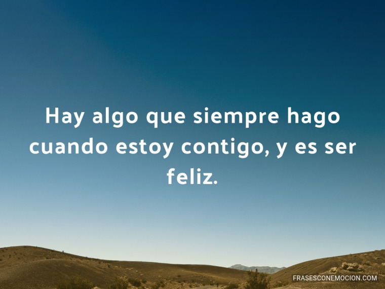 Hay algo que siempre hago...