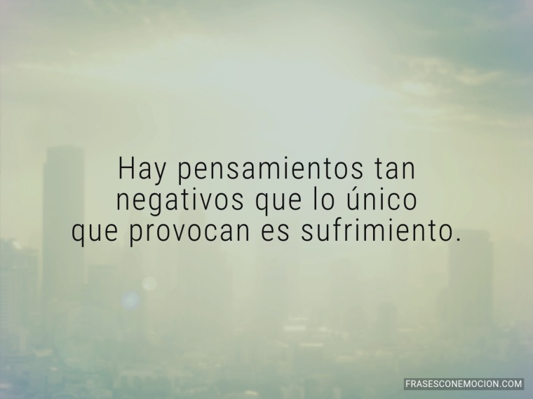 Hay pensamientos...