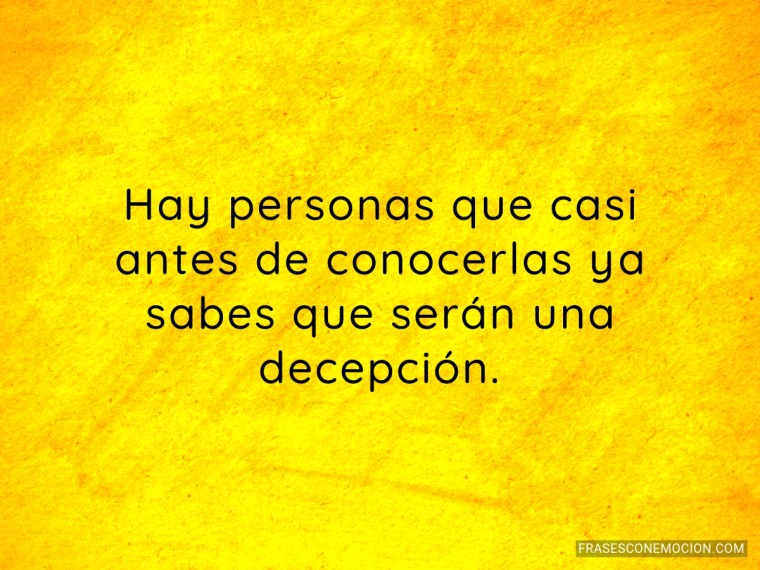 Hay personas que casi...