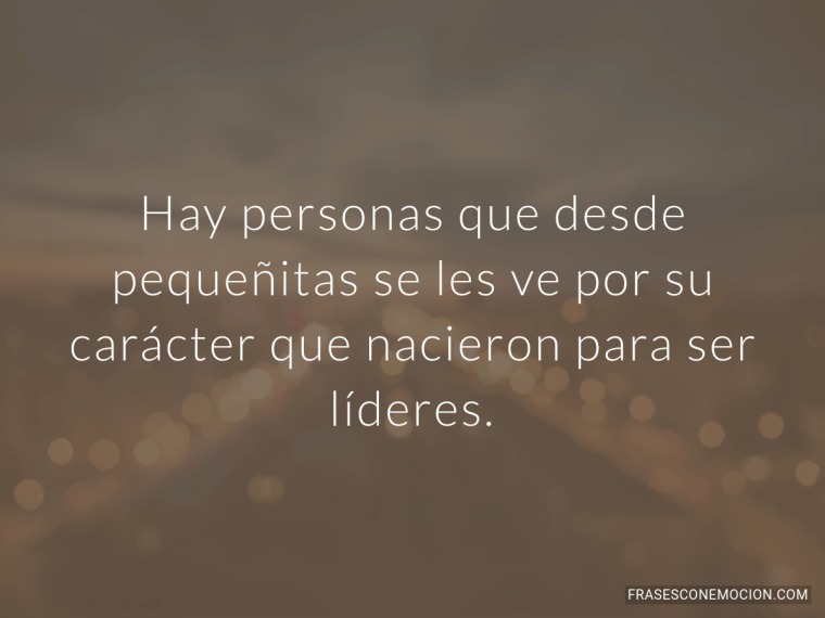 Hay personas que desde...