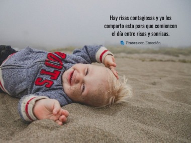 Hay risas contagiosas...