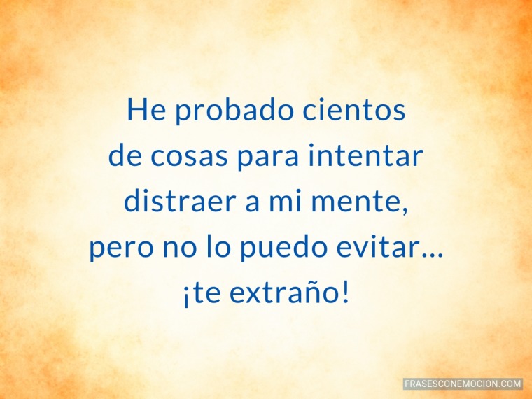 He probado cientos de cosas...