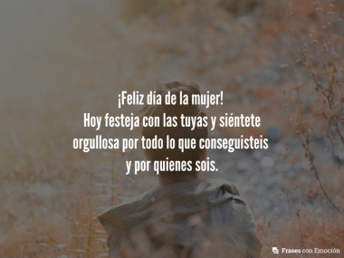 Hoy festeja con las tuyas y siéntete...