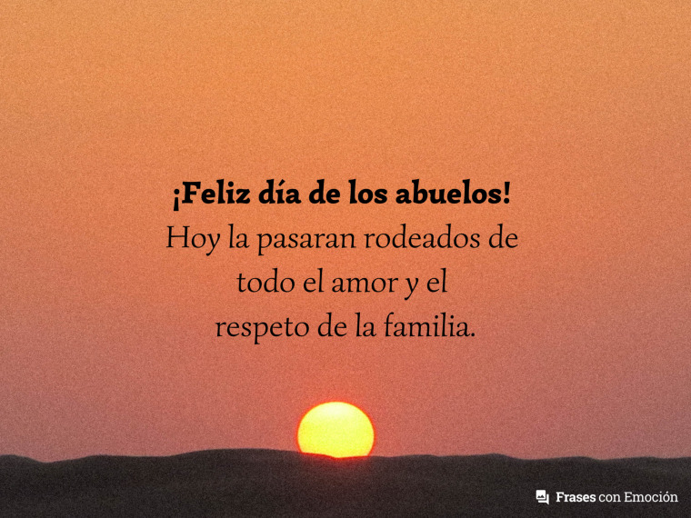 Hoy la pasaran rodeados de todo el amor...