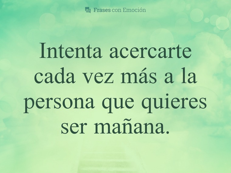 Intenta acercarte...