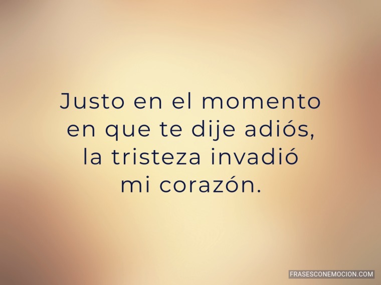 Justo en el momento...