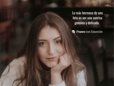 Lo más hermoso de una foto...