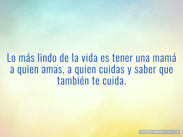 Lo más lindo de la...