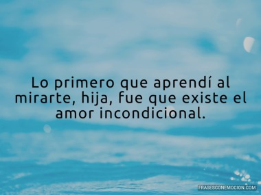 Lo primero que aprendí al...