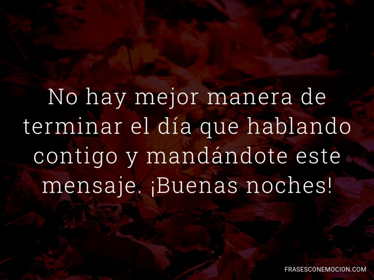 Mandándote este mensaje...