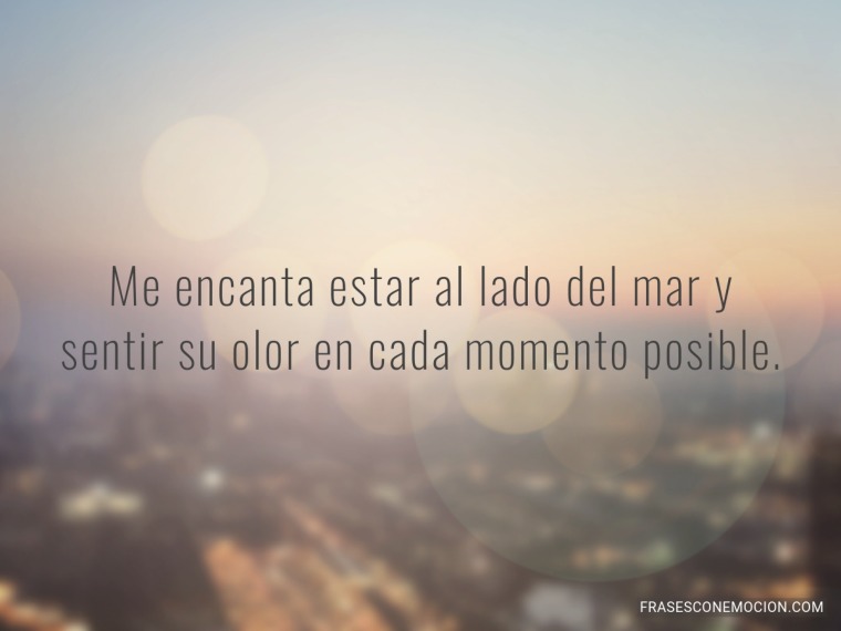 Me encanta estar al lado...