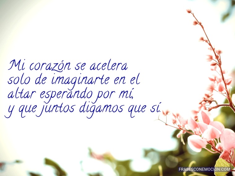 Mi corazón se acelera...