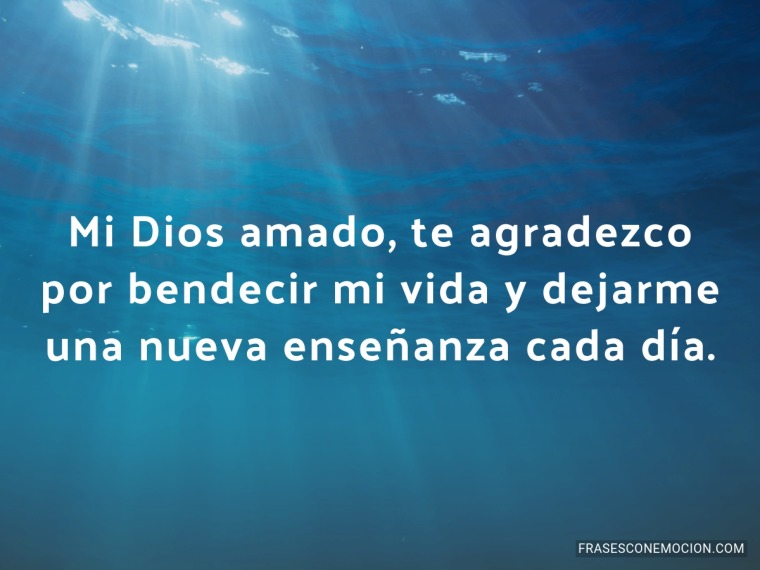 Mi Dios amado...