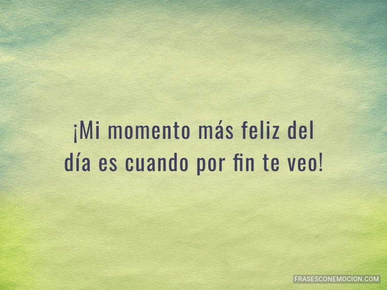 Mi momento más feliz...