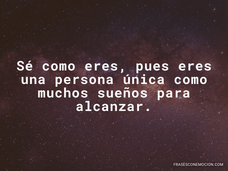 Muchos sueños para alcanzar...