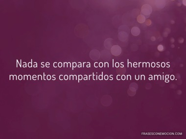 Nada se compara con...